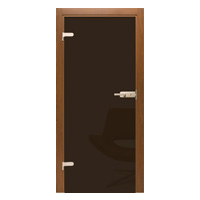 Drzwi szklane Interdoor ANTISOL BROWN (barwione w masie)